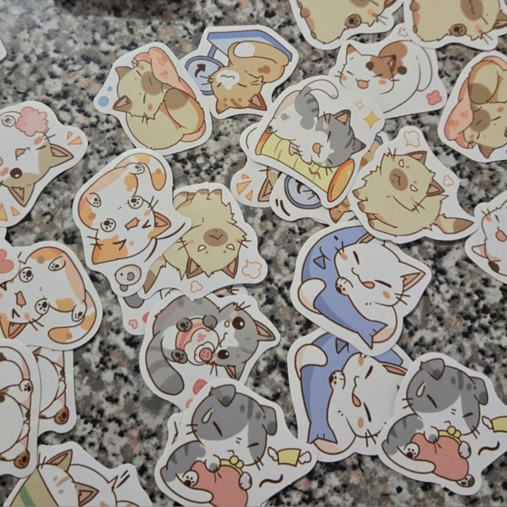 Cute Cat Stickers - Picture 5 of 6